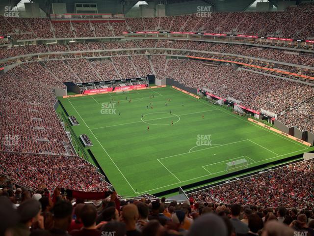 Mercedes-Benz Stadium - Section 301 Seat View