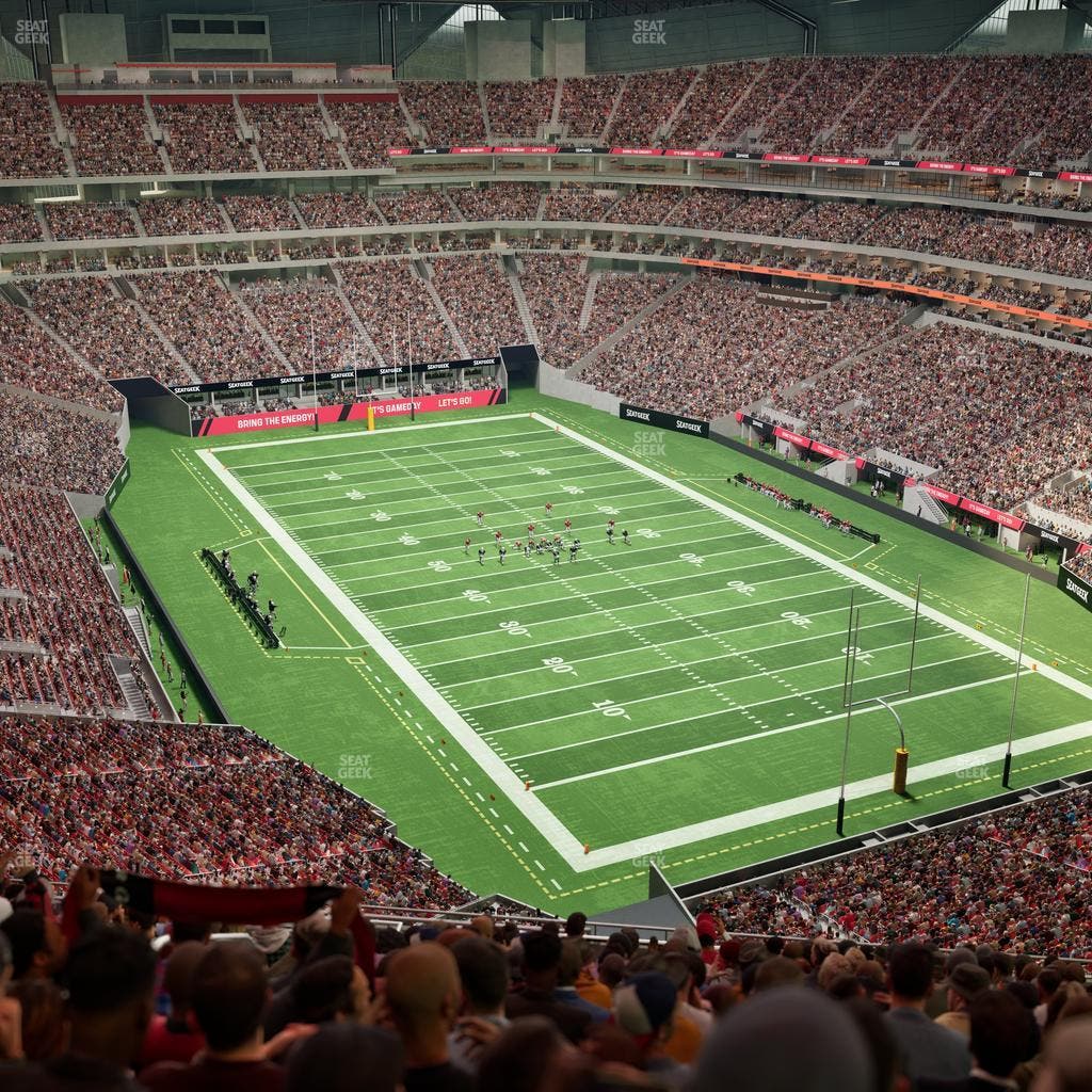 Mercedes-Benz Stadium - Section 301 Seat View