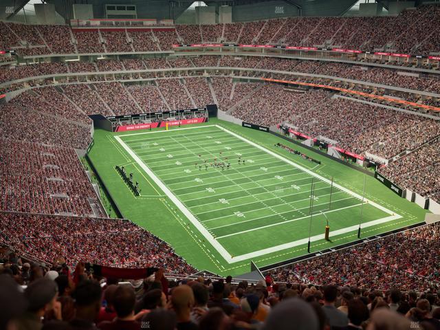 Mercedes-Benz Stadium - Section 301 Seat View