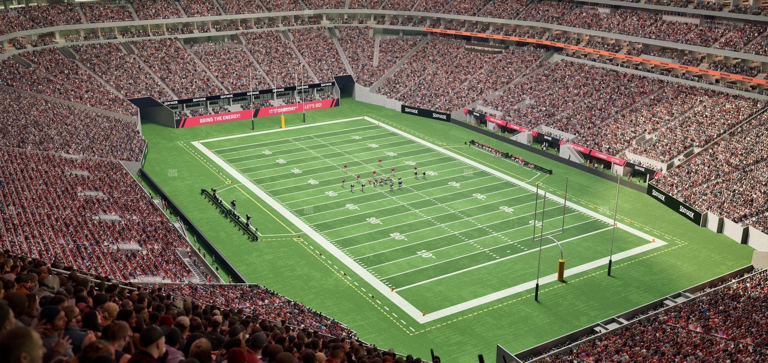 Mercedes-Benz Stadium - Section 302 Seat View