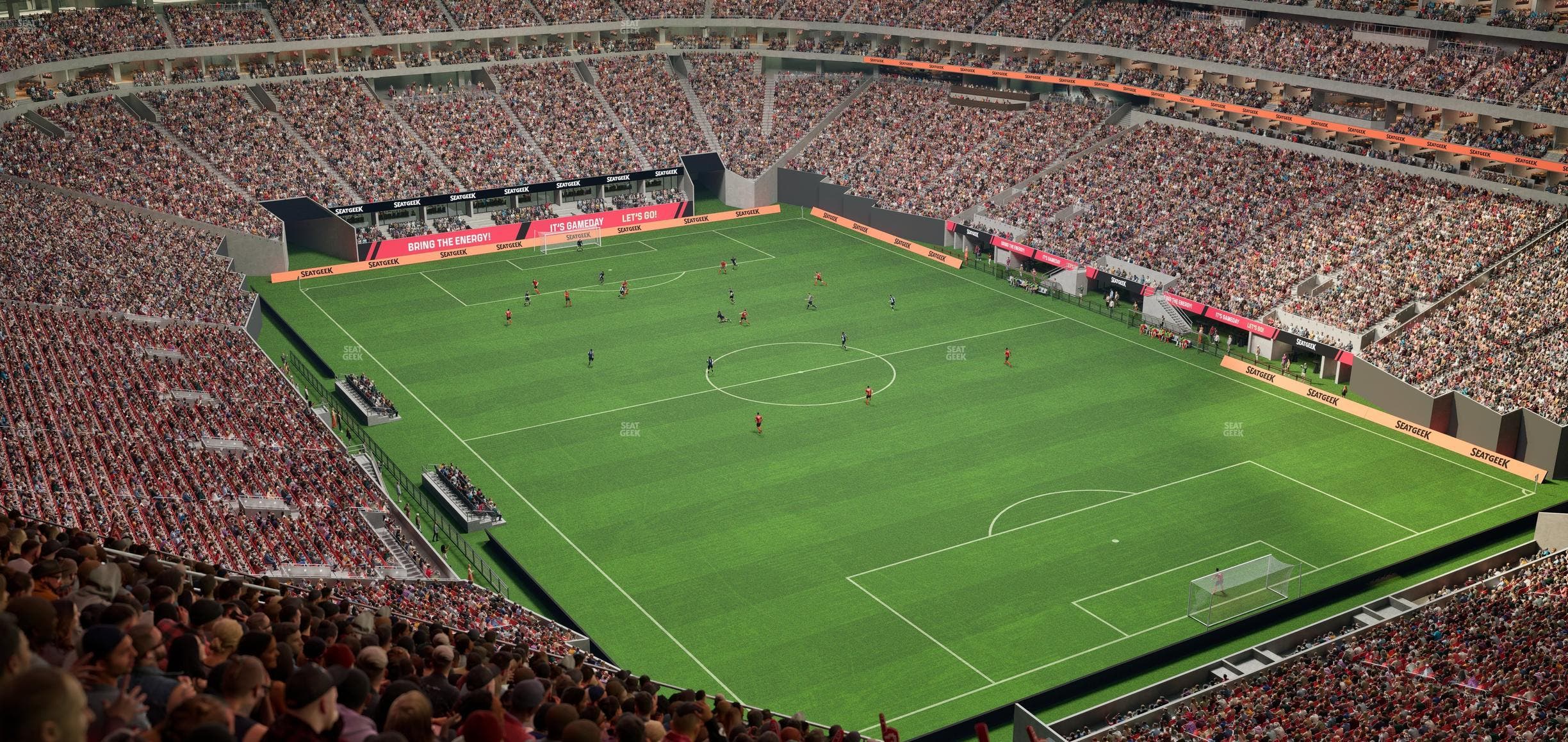 Mercedes-Benz Stadium - Section 302 Seat View