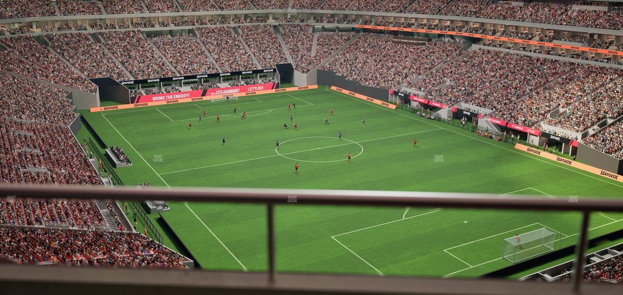 Mercedes-Benz Stadium - Section 302 Seat View