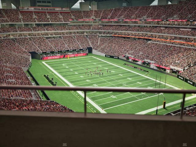 Mercedes-Benz Stadium - Section 302 Seat View