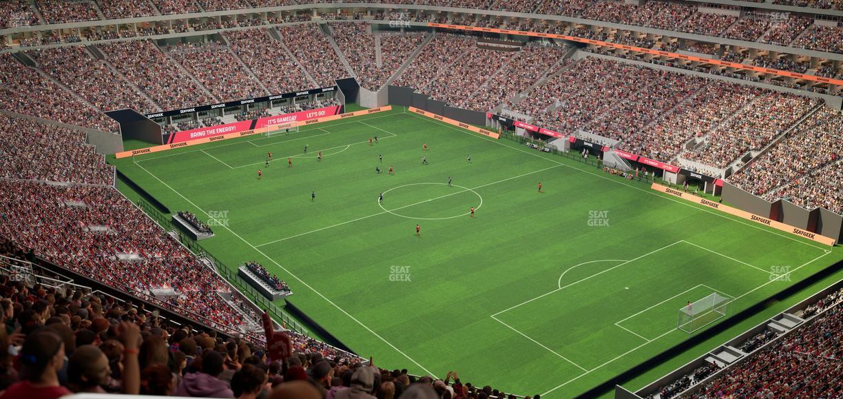 Mercedes-Benz Stadium - Section 303 Seat View