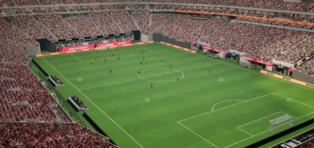 Mercedes-Benz Stadium - Section 303 Seat View