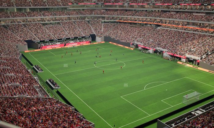 Mercedes-Benz Stadium - Section 303 Seat View