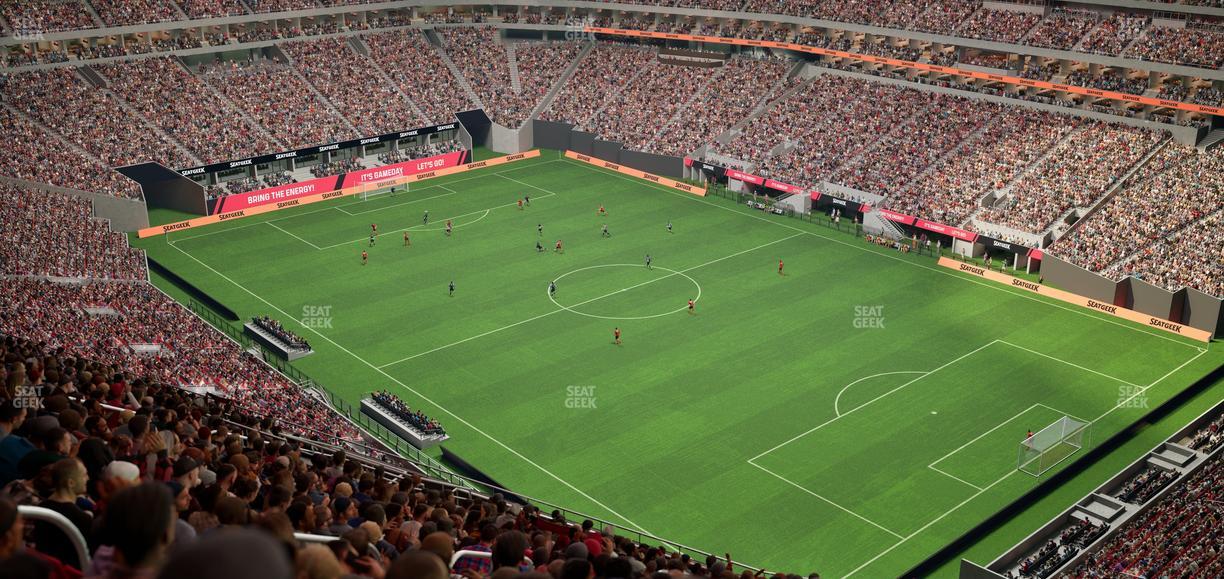 Mercedes-Benz Stadium - Section 304 Seat View