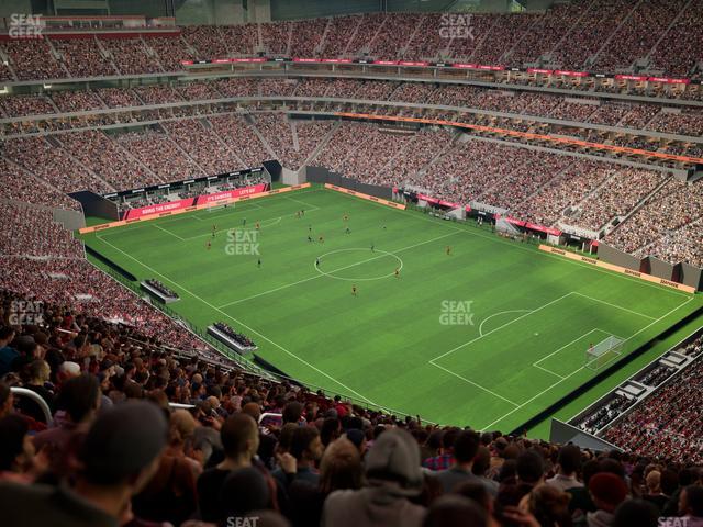 Mercedes-Benz Stadium - Section 304 Seat View