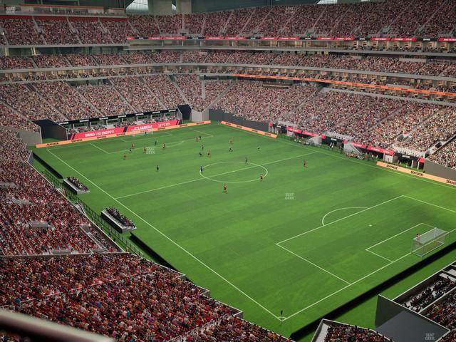 Mercedes-Benz Stadium - Section 304 Seat View