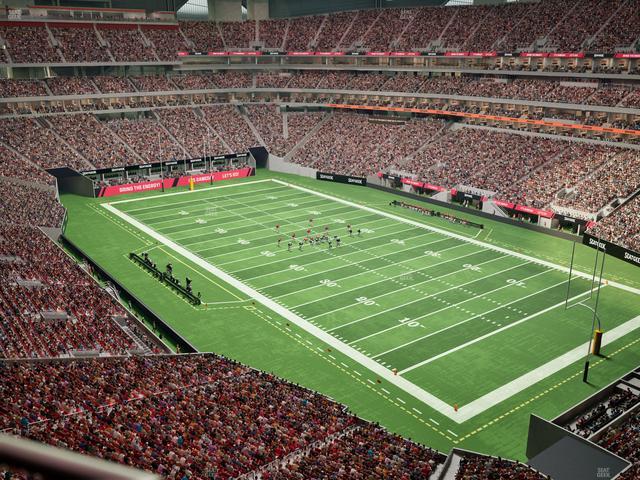 Mercedes-Benz Stadium - Section 304 Seat View