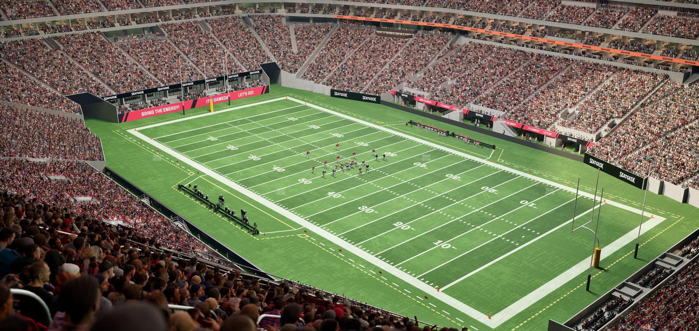 Mercedes-Benz Stadium - Section 304 Seat View