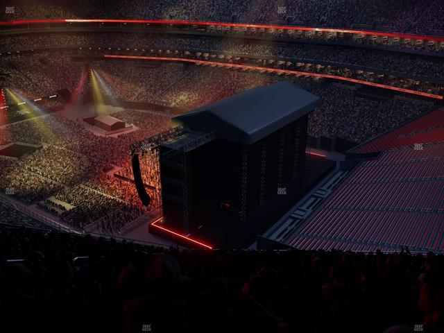 Mercedes-Benz Stadium - Section 304 Seat View