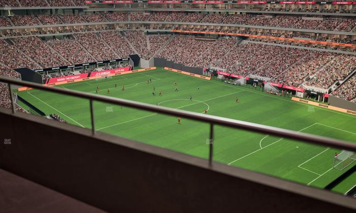 Mercedes-Benz Stadium - Section 305 Seat View
