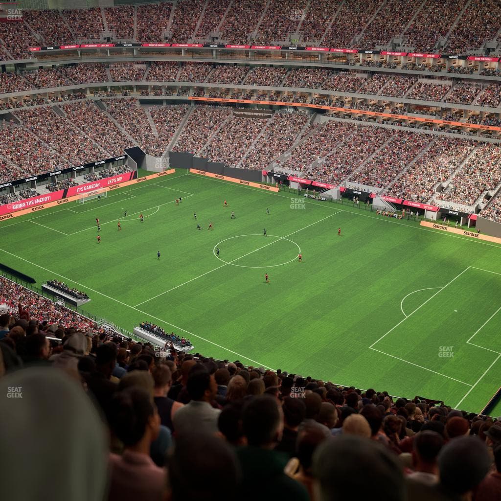 Mercedes-Benz Stadium - Section 306 Seat View