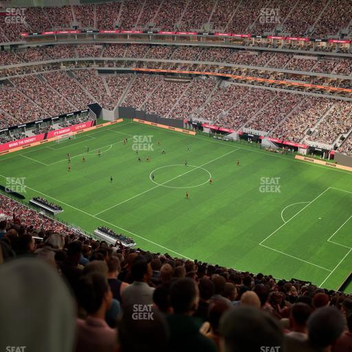 Mercedes-Benz Stadium - Section 306 Seat View