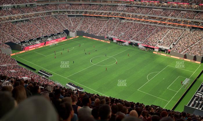 Mercedes-Benz Stadium - Section 306 Seat View