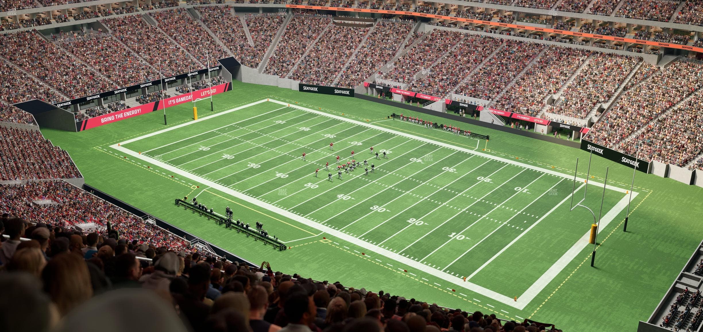Mercedes-Benz Stadium - Section 306 Seat View