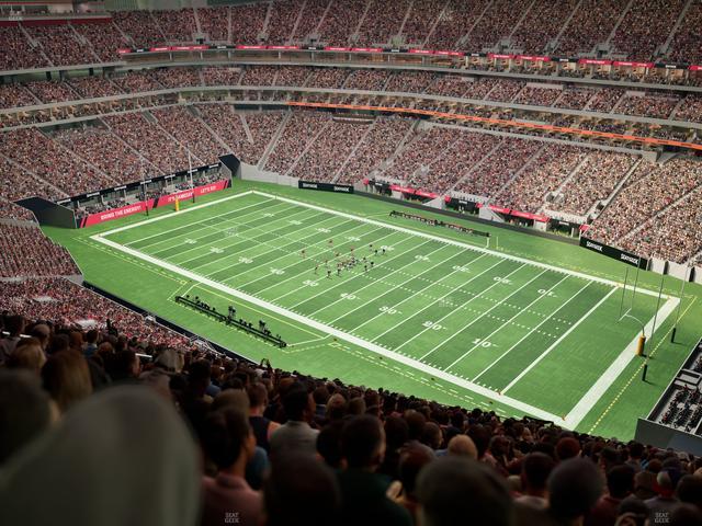 Mercedes-Benz Stadium - Section 306 Seat View
