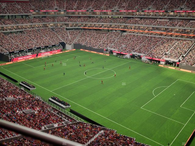 Mercedes-Benz Stadium - Section 306 Seat View