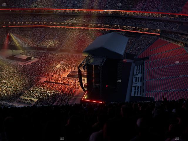 Mercedes-Benz Stadium - Section 307 Seat View