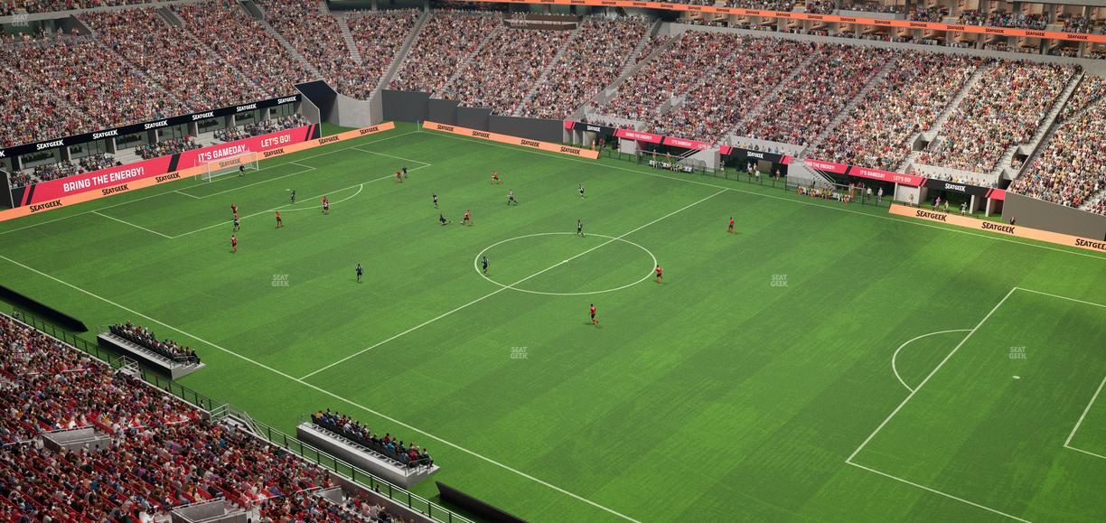 Mercedes-Benz Stadium - Section 307 Seat View