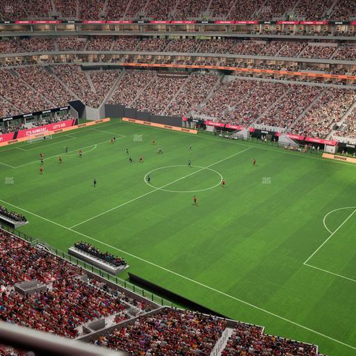 Mercedes-Benz Stadium - Section 307 Seat View