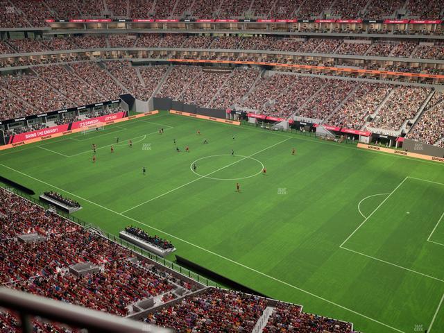 Mercedes-Benz Stadium - Section 307 Seat View
