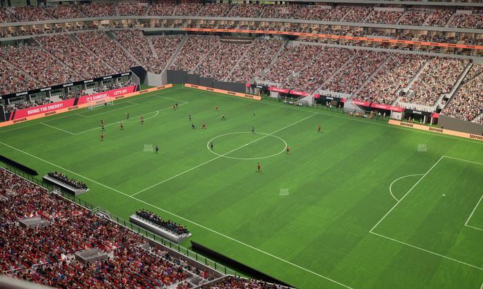 Mercedes-Benz Stadium - Section 307 Seat View