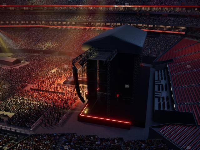 Mercedes-Benz Stadium - Section 307 Seat View