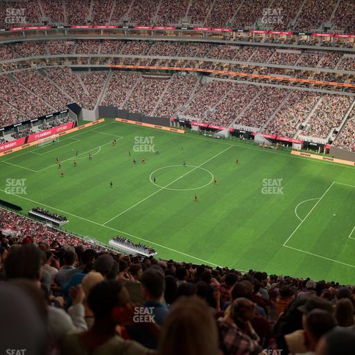 Mercedes-Benz Stadium - Section 307 Seat View