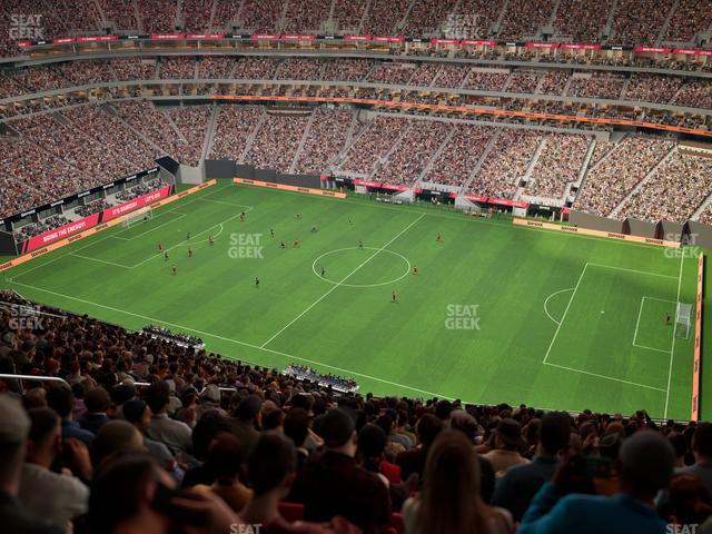 Mercedes-Benz Stadium - Section 308 Seat View