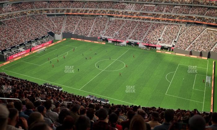 Mercedes-Benz Stadium - Section 308 Seat View