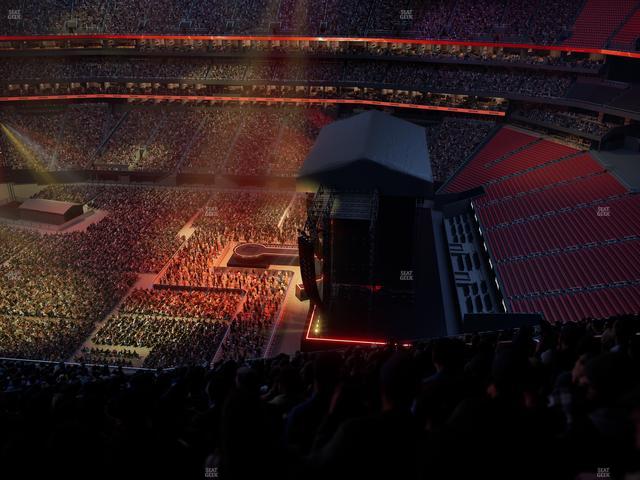 Mercedes-Benz Stadium - Section 308 Seat View