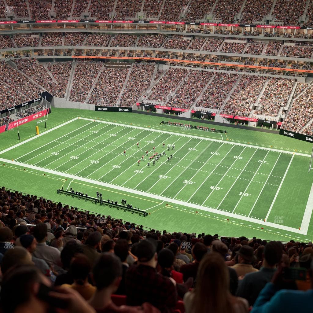 Mercedes-Benz Stadium - Section 308 Seat View
