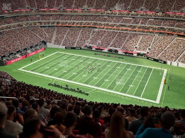 Mercedes-Benz Stadium - Section 308 Seat View