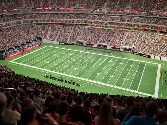Mercedes-Benz Stadium - Section 308 Seat View