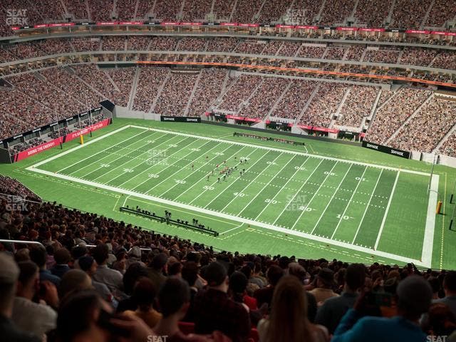 Mercedes-Benz Stadium - Section 308 Seat View