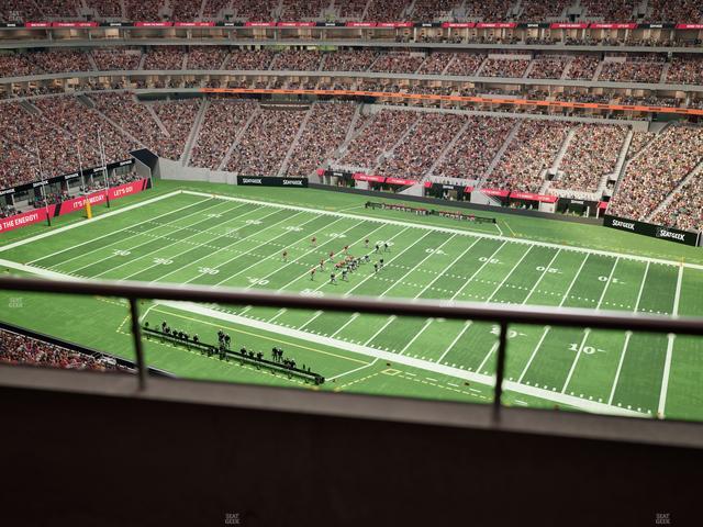 Mercedes-Benz Stadium - Section 308 Seat View