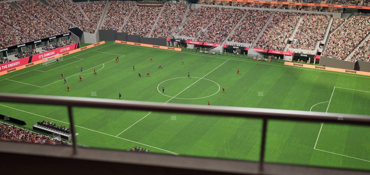 Mercedes-Benz Stadium - Section 308 Seat View