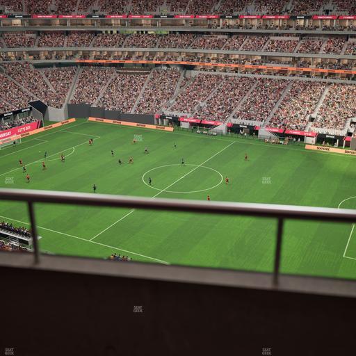 Mercedes-Benz Stadium - Section 308 Seat View