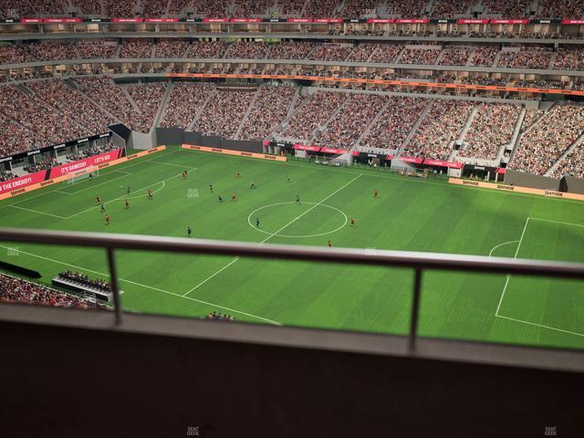 Mercedes-Benz Stadium - Section 308 Seat View