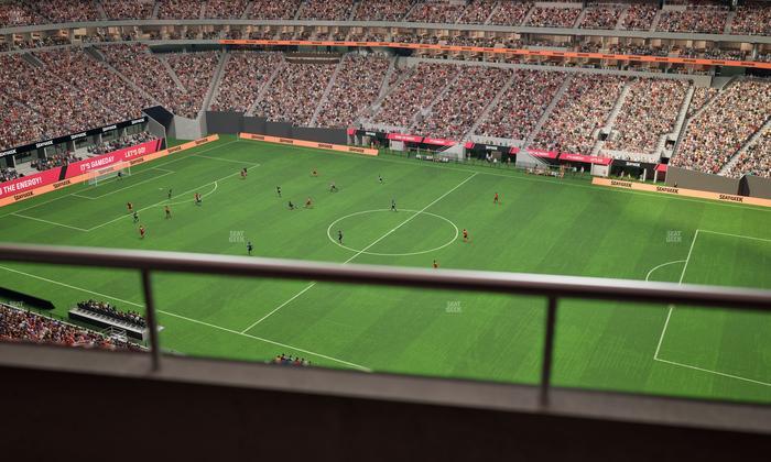 Mercedes-Benz Stadium - Section 308 Seat View