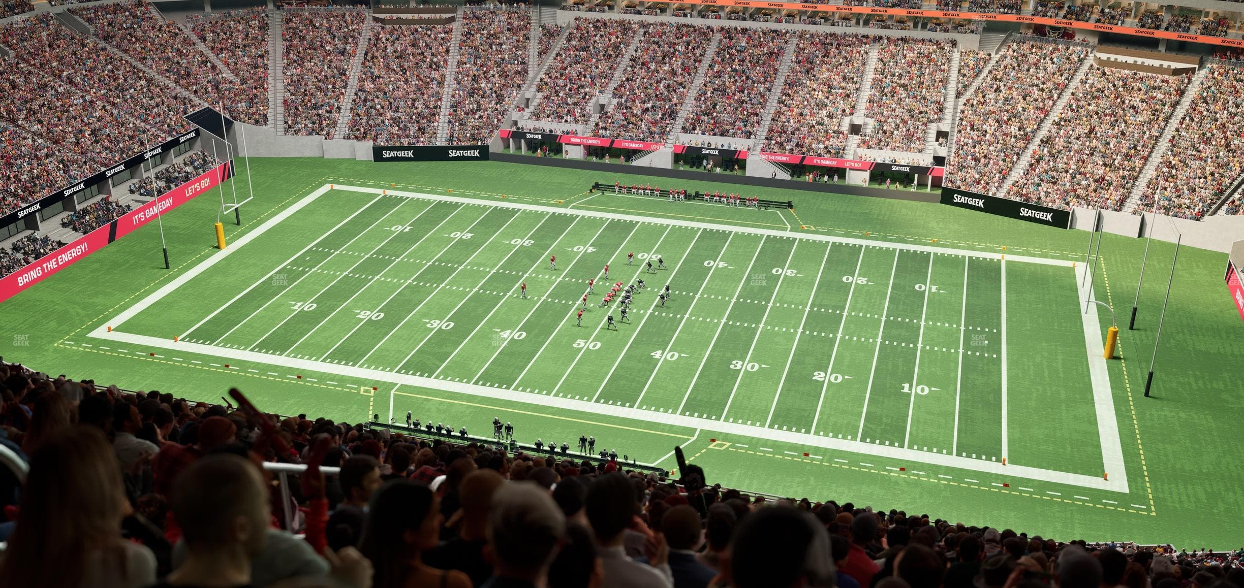 Mercedes-Benz Stadium - Section 309 Seat View