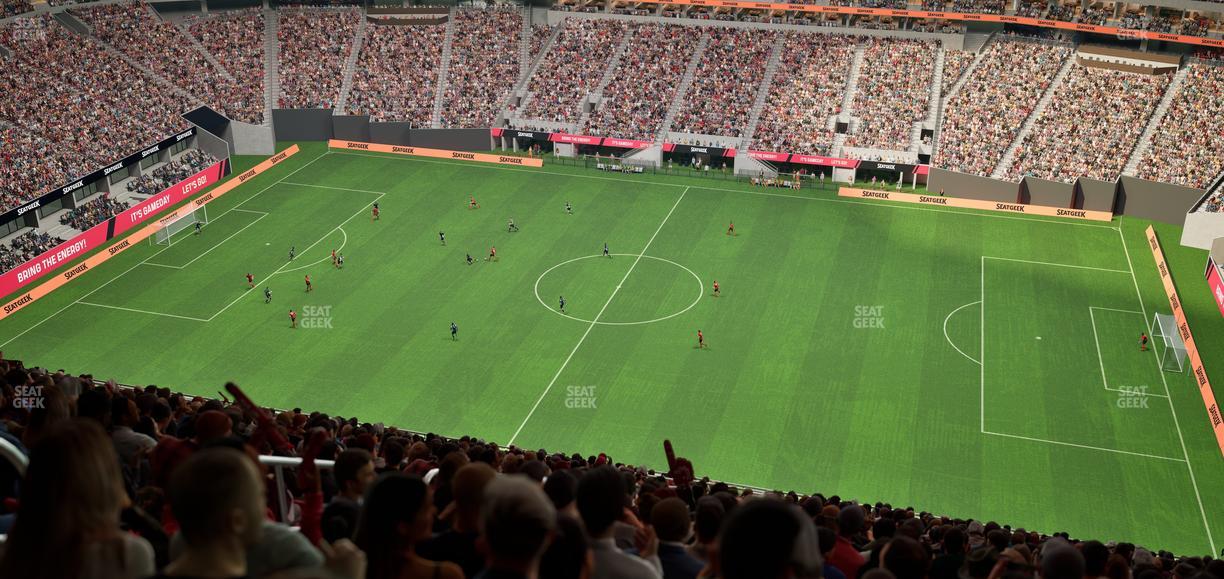 Mercedes-Benz Stadium - Section 309 Seat View