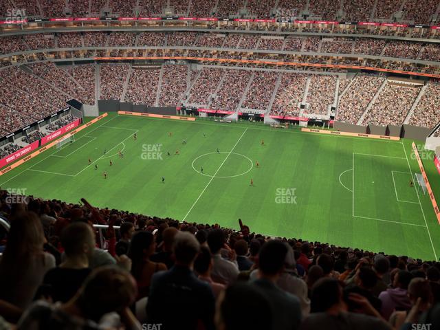 Mercedes-Benz Stadium - Section 309 Seat View