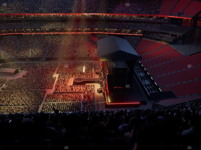 Mercedes-Benz Stadium - Section 309 Seat View