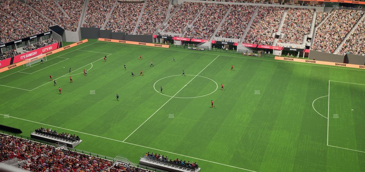 Mercedes-Benz Stadium - Section 309 Seat View