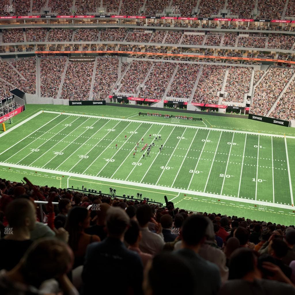 Mercedes-Benz Stadium - Section 309 Seat View