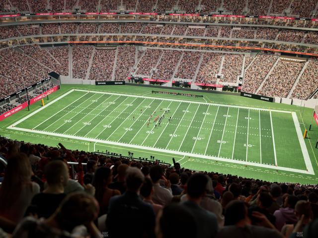 Mercedes-Benz Stadium - Section 309 Seat View