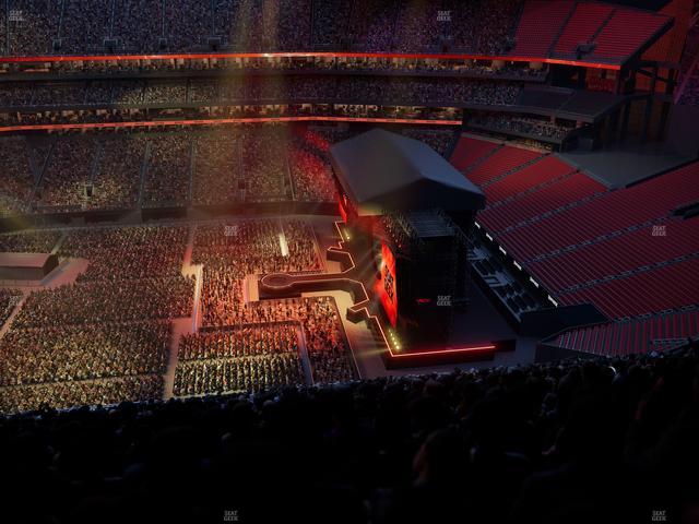 Mercedes-Benz Stadium - Section 310 Seat View